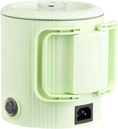 Idéale pour le voyage : poignée rabattable et double voltage