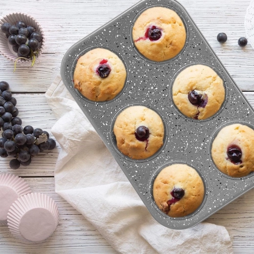 Cuisson de 6 grands muffins en une seule fois