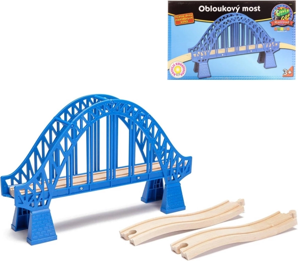 Pont arqué MAXIM avec rails d'accès