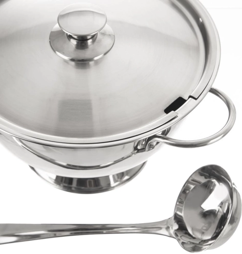 Le couvercle garde les aliments chauds plus longtemps