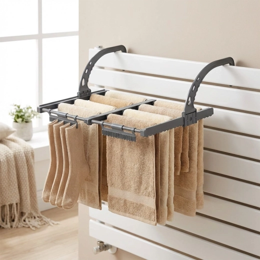 Installation facile sur radiateur sans outil