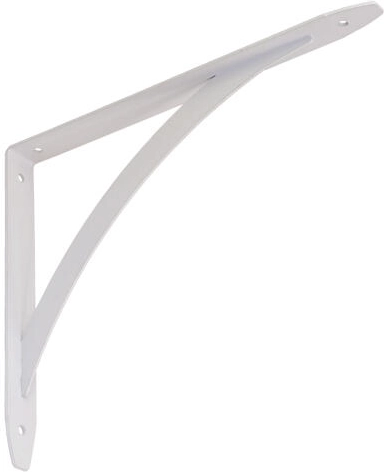 Console murale avec entretoise arquée 250 × 200 mm