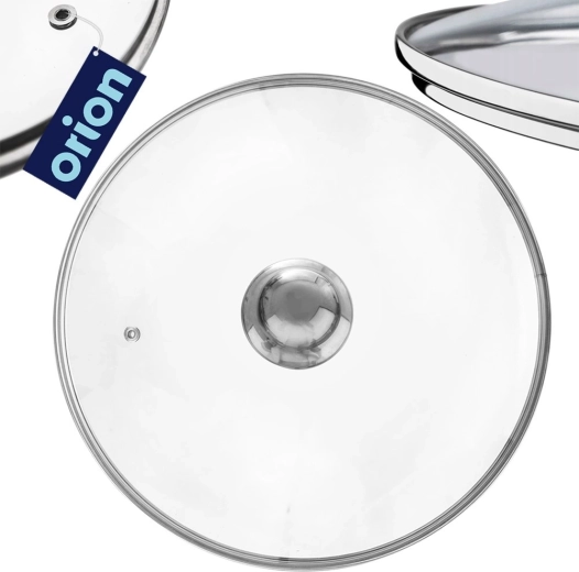 Rebord inox et poignée confortable