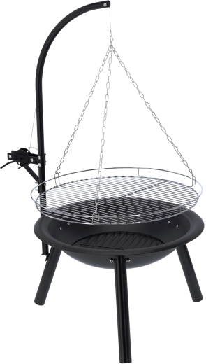 Grande grille chromée de 50 cm