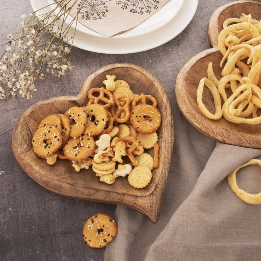 Service spectaculaire des snacks