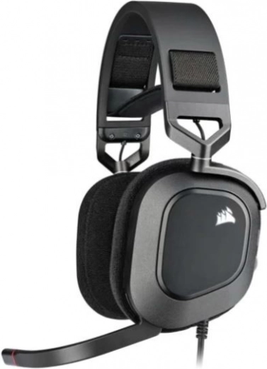 Casque gaming Corsair HS80 RGB USB carbone
