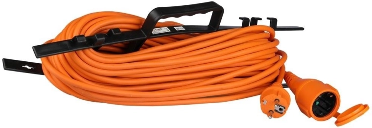V-TAC rallonge extérieure 30 m 16 A sur enrouleur avec capuchon