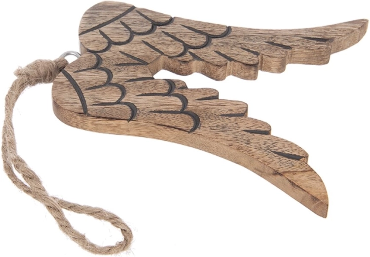 Motif délicat d’ailes avec un détail de plumes en relief