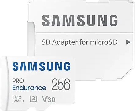 Samsung PRO Endurance carte microSD 256 Go + adaptateur SD