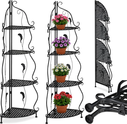 Structure pliable pour un rangement facile