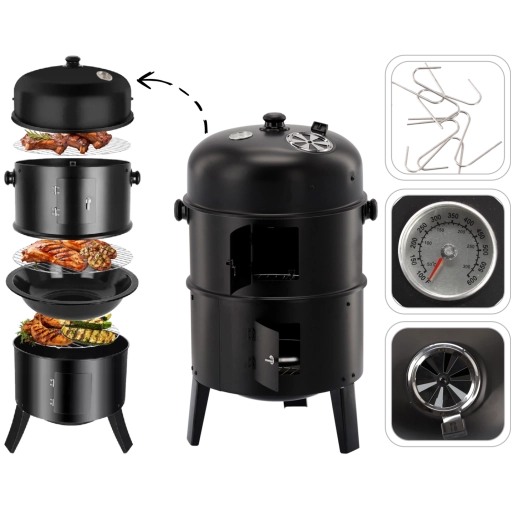 Deux grilles et accès pratique par portes