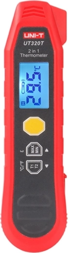 Thermomètre Uni-T UT320T 2 en 1 (IR + sonde NTC)