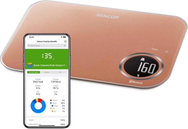 Balance de cuisine intelligente Sencor SKS 7176GD