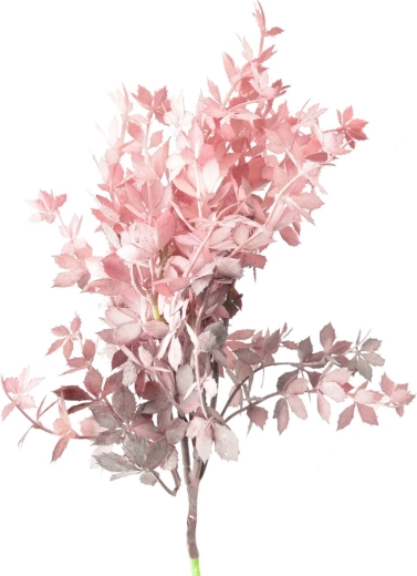 Branche décorative en plastique bordeaux 63 cm