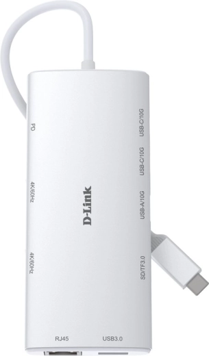 Hub usb-c 10en1 dup-a01