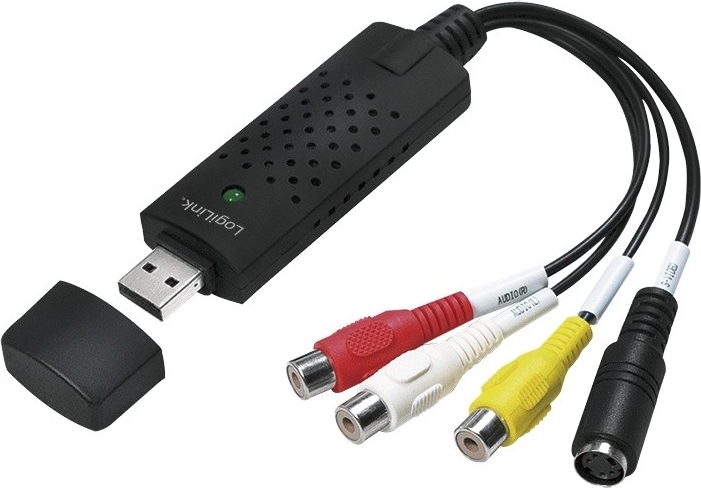 Convertisseur USB 2.0 LogiLink pour la numérisation vidéo