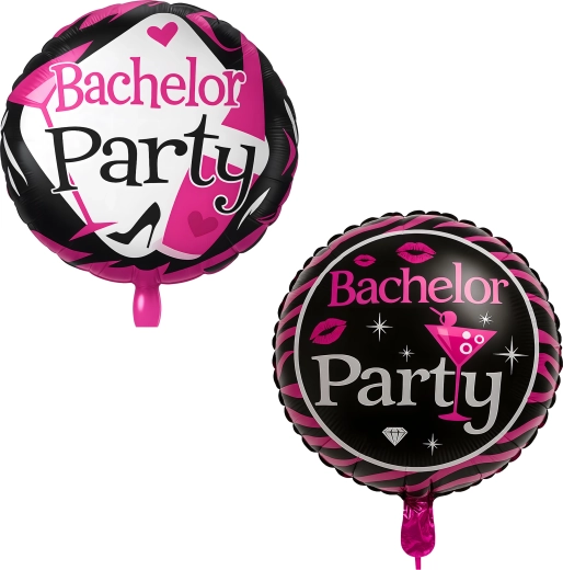 Set de ballons pour enterrement de vie de garçon Cycolina – 6 pcs