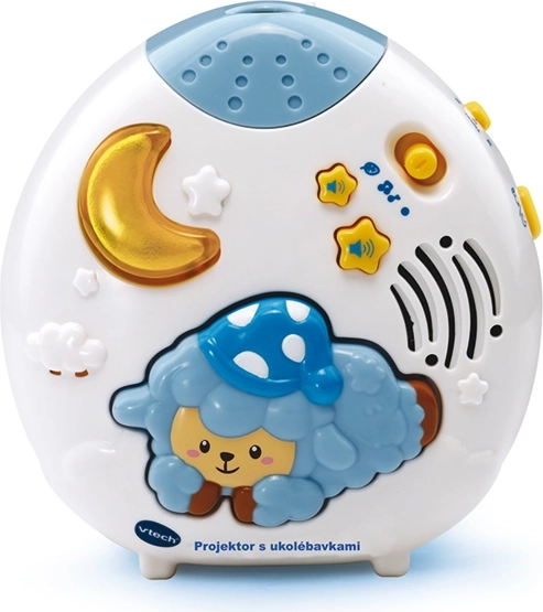 Projecteur Vtech avec berceuses et petits moutons dans le ciel