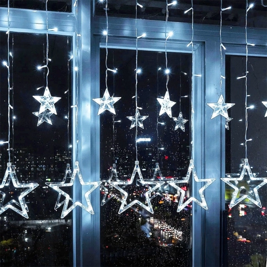 Étoiles éclatantes en deux tailles