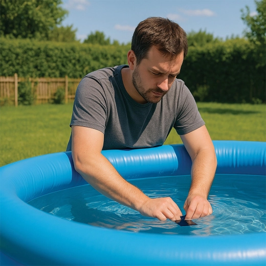 Réparations rapides des piscines et du matériel de jardin