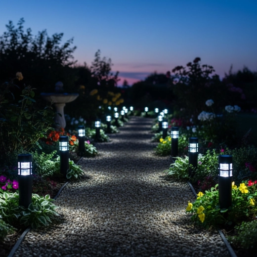 Installation facile avec piquet de sol