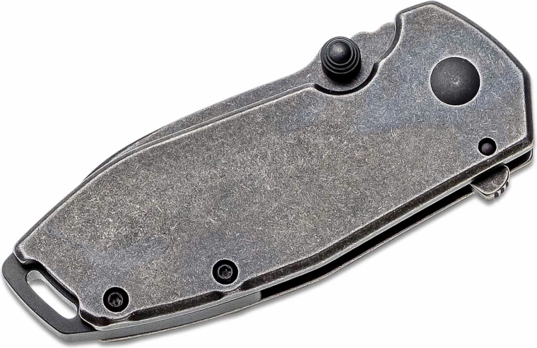 Lame durable 8Cr14MoV avec finition Black Stonewash