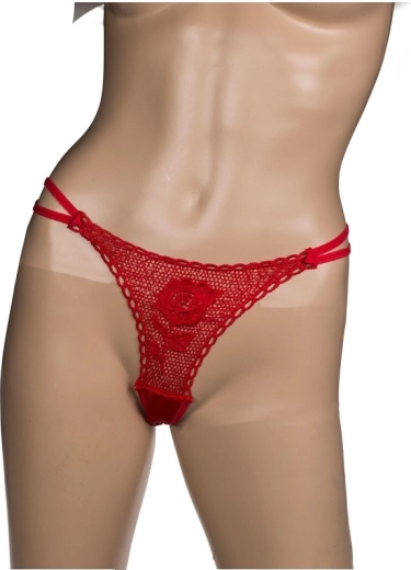 String en dentelle caché