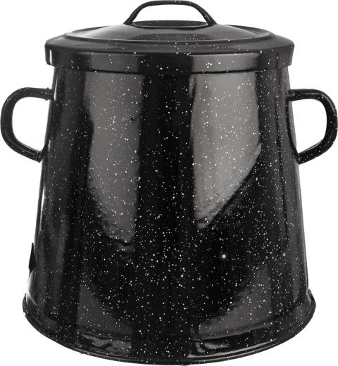 Récipient émaillé pour saindoux 11 l