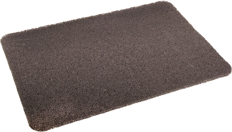 Tapis de salle de bain 40 × 60 cm noir-gris