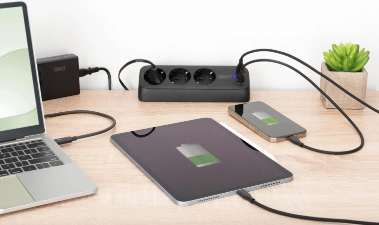 Alimentation et charge rapide depuis un seul point