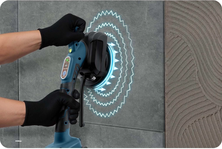 5 niveaux de vibration pour un positionnement parfait