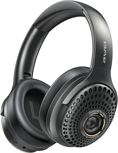 Casque sans fil supra-auriculaire AWEI AT30 Bluetooth 6.0 noir