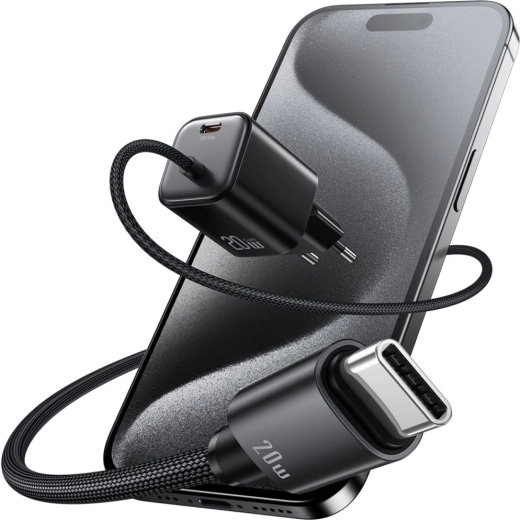 Câble USB‑C tressé intégré pour un usage quotidien