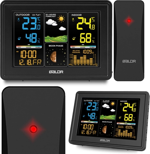Station météorologique BALDR noire