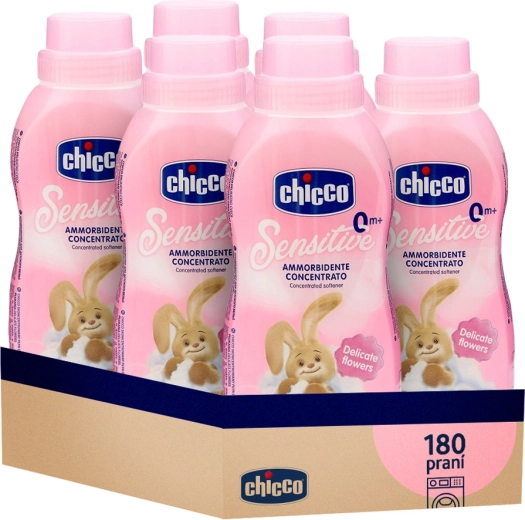 Adoucissant concentré Chicco Baby Sensitive Étreinte florale 750 ml - 6 pièces