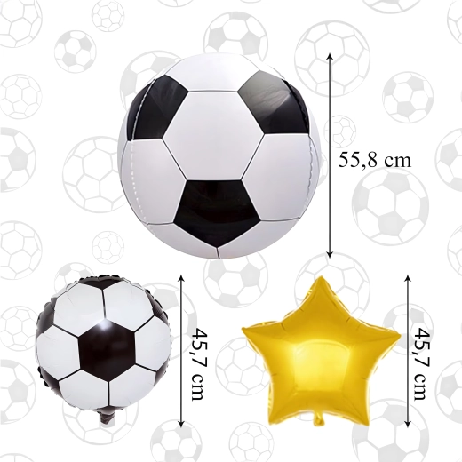 Set de ballons football – 5 pcs