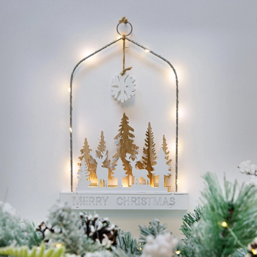 Éclairage LED blanc chaud