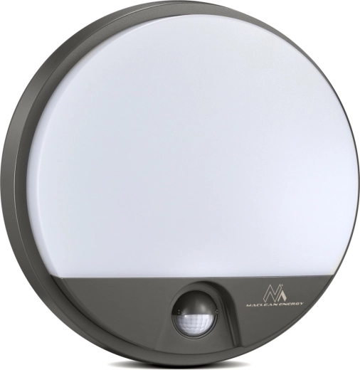 Lampe LED avec capteur de mouvement PIR 4000K, IP54, murale/plafonnier