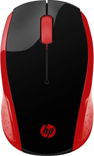 Souris sans fil HP 200 Empress Red