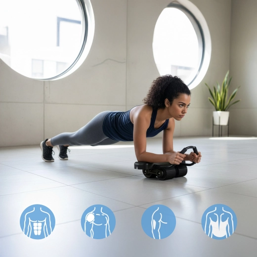 Quatre roues larges pour une stabilité maximale