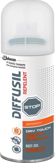 Spray répulsif à effet sec longue durée DIFFUSIL 100 ml