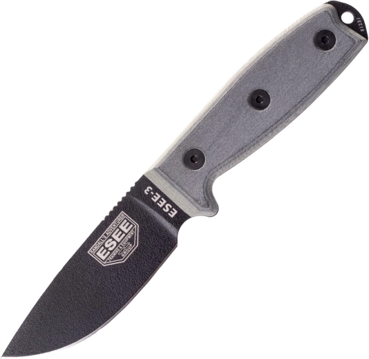 ESEE Model 3 – couteau polyvalent avec étui Coyote