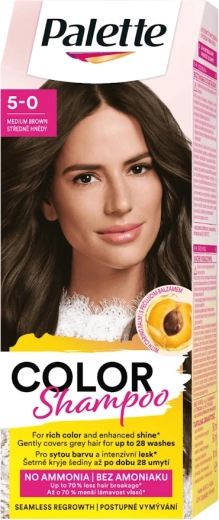 Palette Color Shampoo 5-0 châtain moyen 50 ml