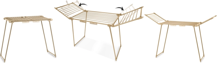 Jusqu’à 19 mètres d’espace pour le linge