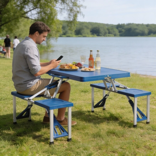 Assise confortable pour quatre personnes