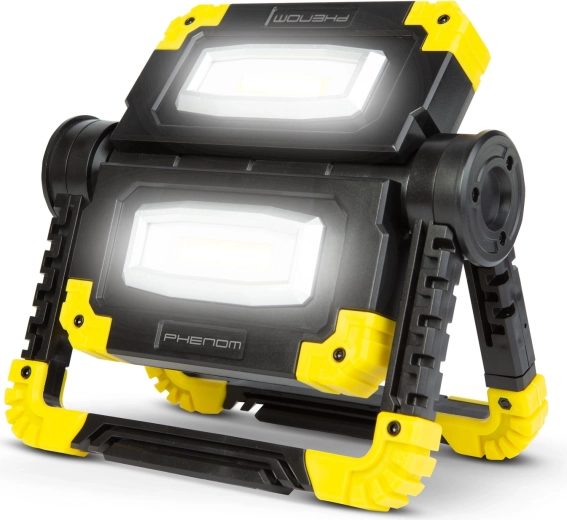 Projecteur LED multifonction rechargeable Phenom 2 × 1000 lm