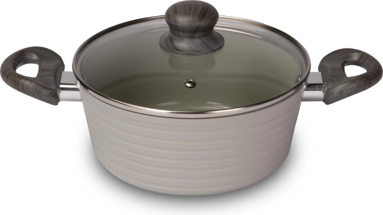 Casserole Lamart Stripe avec couvercle, 20 cm