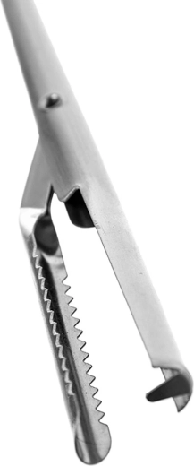 Prise sûre grâce aux dents et au crochet