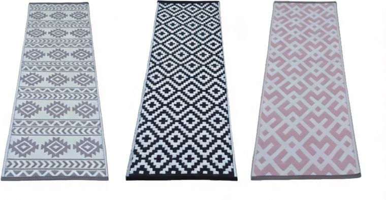 Élégant mélange de motifs géométriques