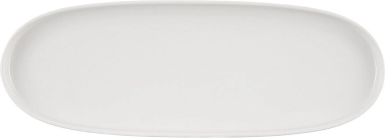 Assiette de service en porcelaine Mona 30,6 × 10,5 cm (2e choix)